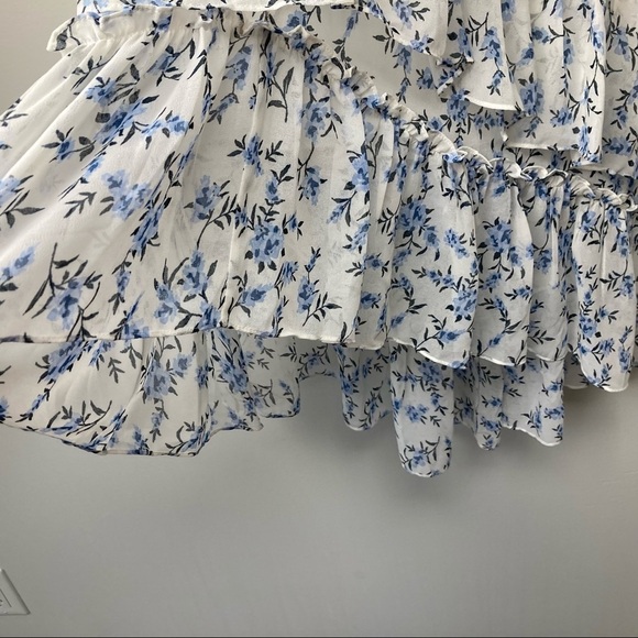 NEW 1.STATE Tiered Asymmetrical Skirt - Picture 9 of 13